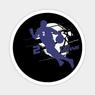 Kyrie Irving Dallas Silhouette Magnet